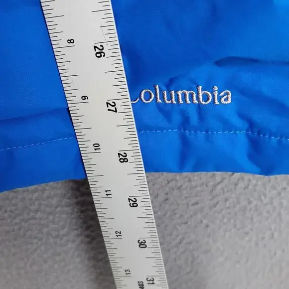 Columbia Ice Slope II Snow Pants Youth Large Blue Insulated Ski Winter Nylon - Picture 5 of 16